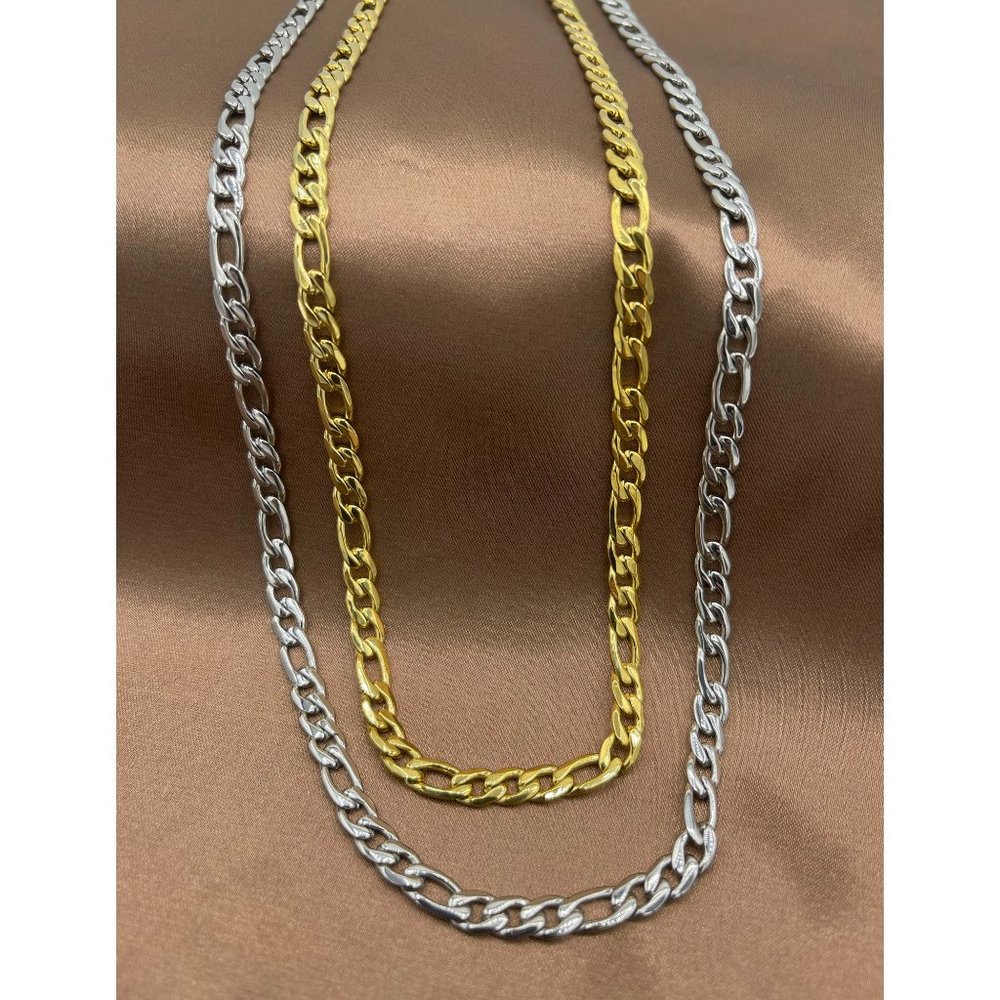 Stainless Steel Figaro Chain